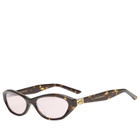 Gentle Monster Lama Sunglasses in Tortoise/Red 