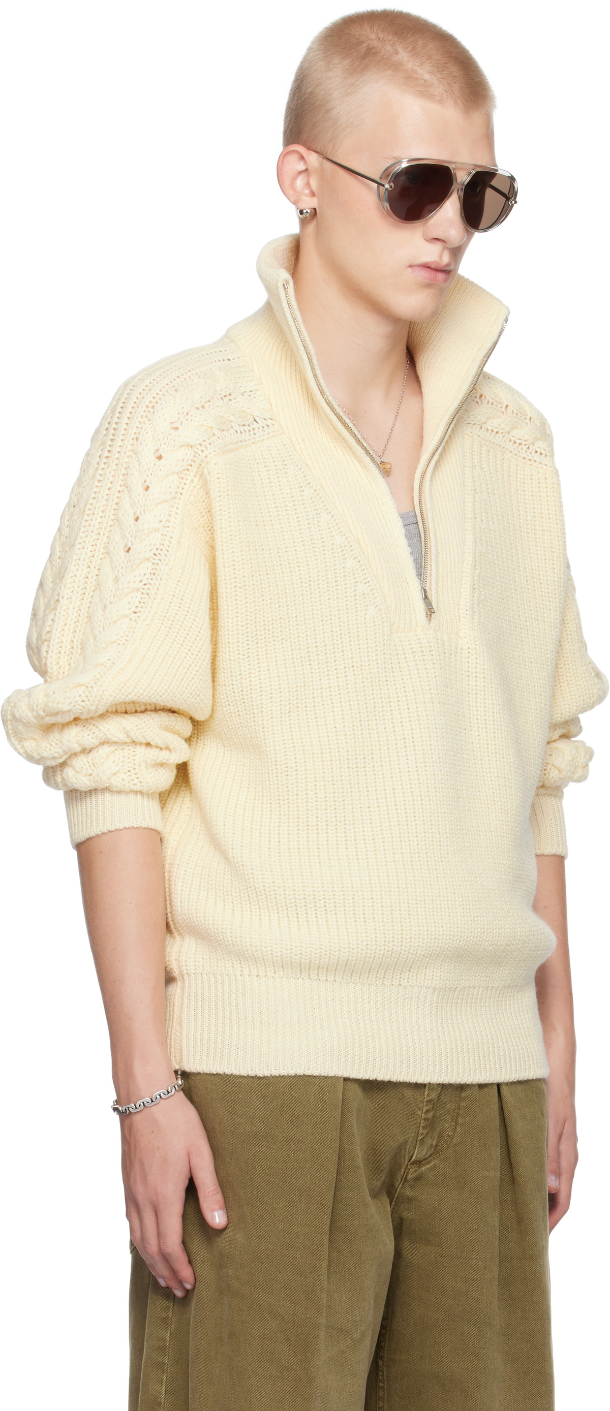 Isabel Marant Off-White Lenz Sweater Isabel Marant