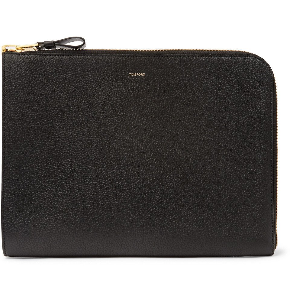 Tom Ford Leather Zip Pouch