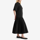 Jil Sander+ Women's T-Shirt Dress in Black