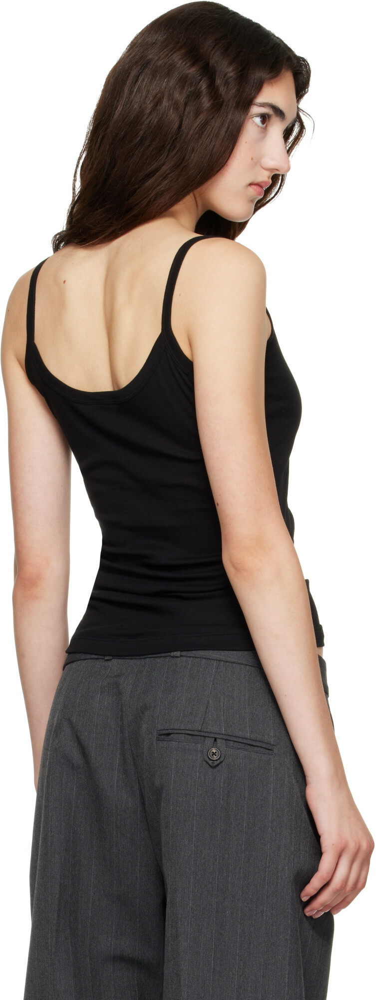 FLORE FLORE Black Isla Camisole