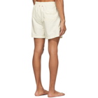 Solid and Striped Off-White The Classic Stripe Swim Shorts