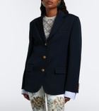 Acne Studios Layered wool blazer