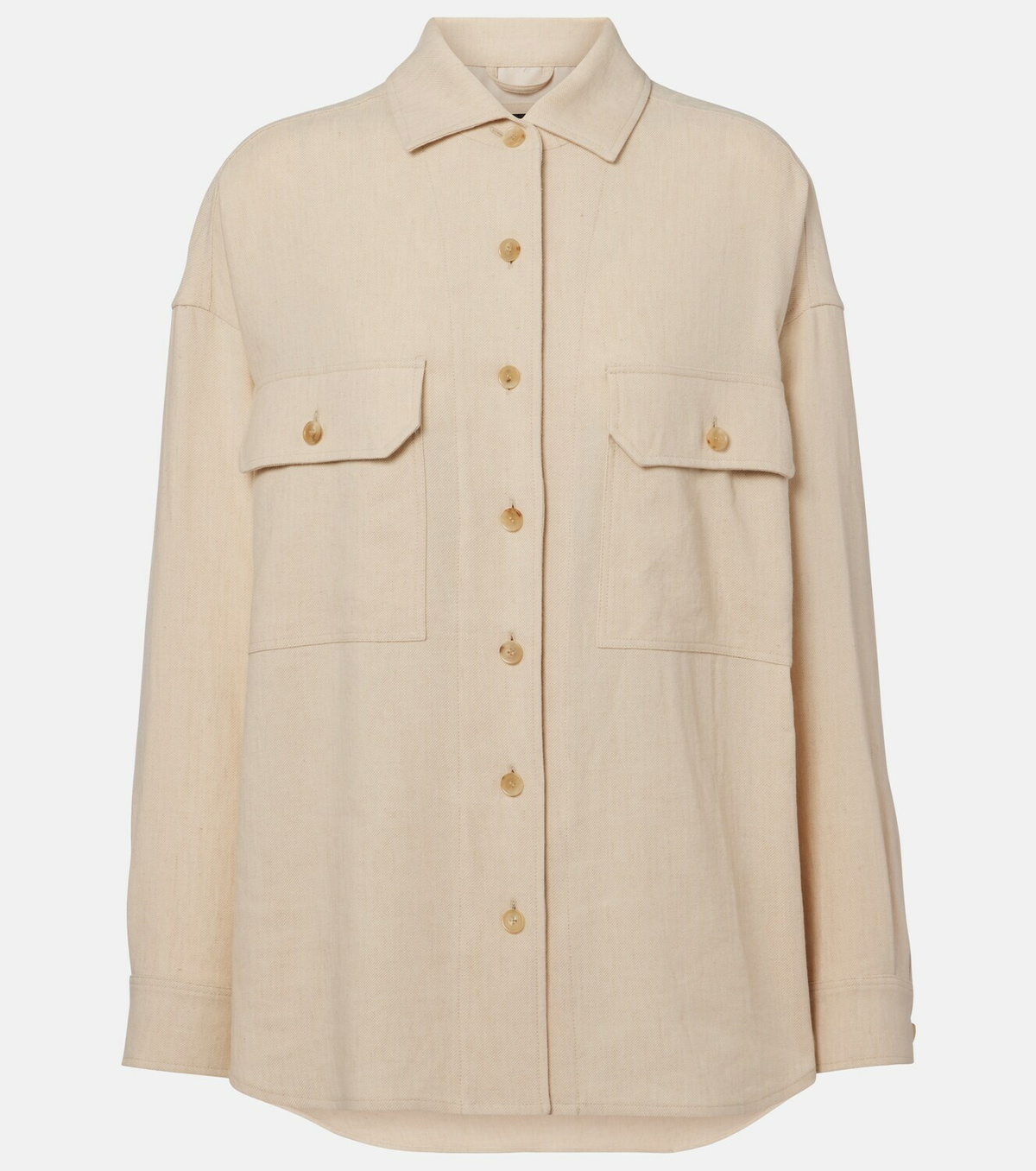 Loro Piana Linen and wool shirt