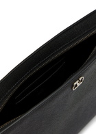 Valentino Garavani Vlogo Grained Leather Clutch - Black - One Size