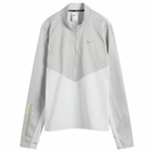Nike Winterized Half Zip in Platinum/Grey/Volt