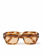 TOM FORD - Square-Frame Tortoiseshell Acetate Sunglasses