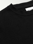 Norse Projects - Sigfred Brushed-Wool Sweater - Black