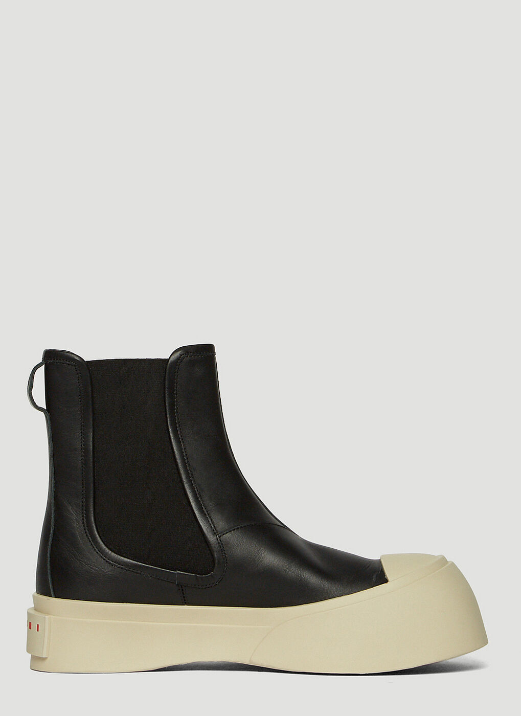 Pablo Chelsea Boots in Black Marni