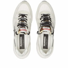 Golden Goose Men's Running Sole Sneakers in Silver/White/Camo