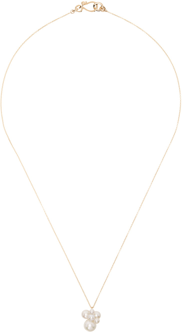 Sophie Bille Brahe Gold Bisou Simple Necklace