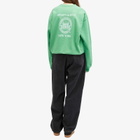 Sporty & Rich NY Resort Sweatshirt in Verde/White