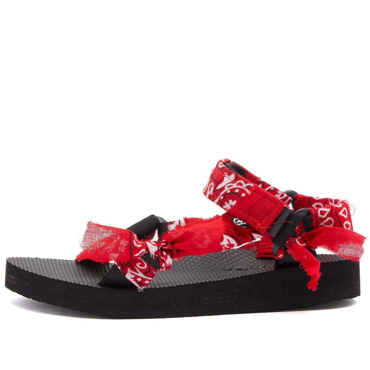 Arizona Love Women's Bandana Trekky Sandals in Red