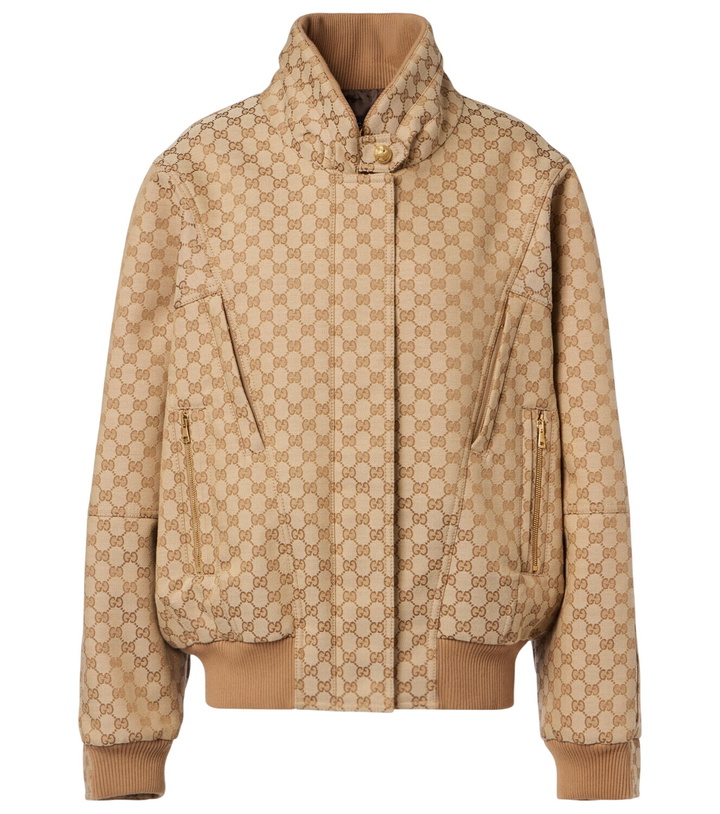Photo: Gucci GG Canvas blouson jacket