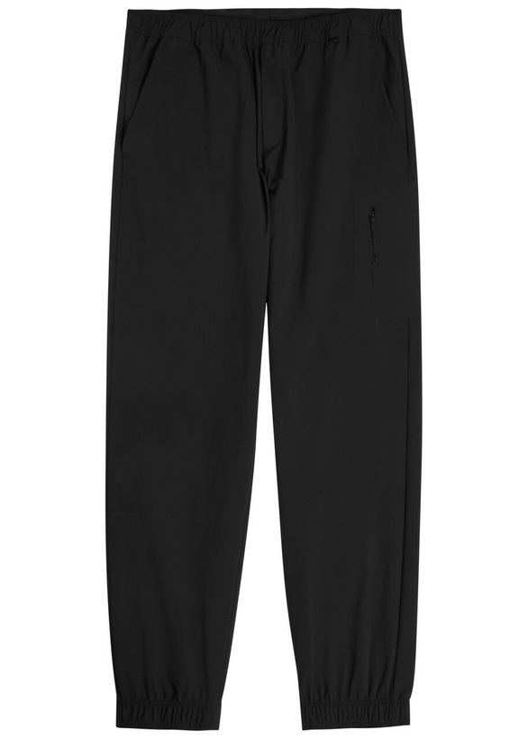 Photo: Moncler Tapered-leg Shell Sweatpants Black