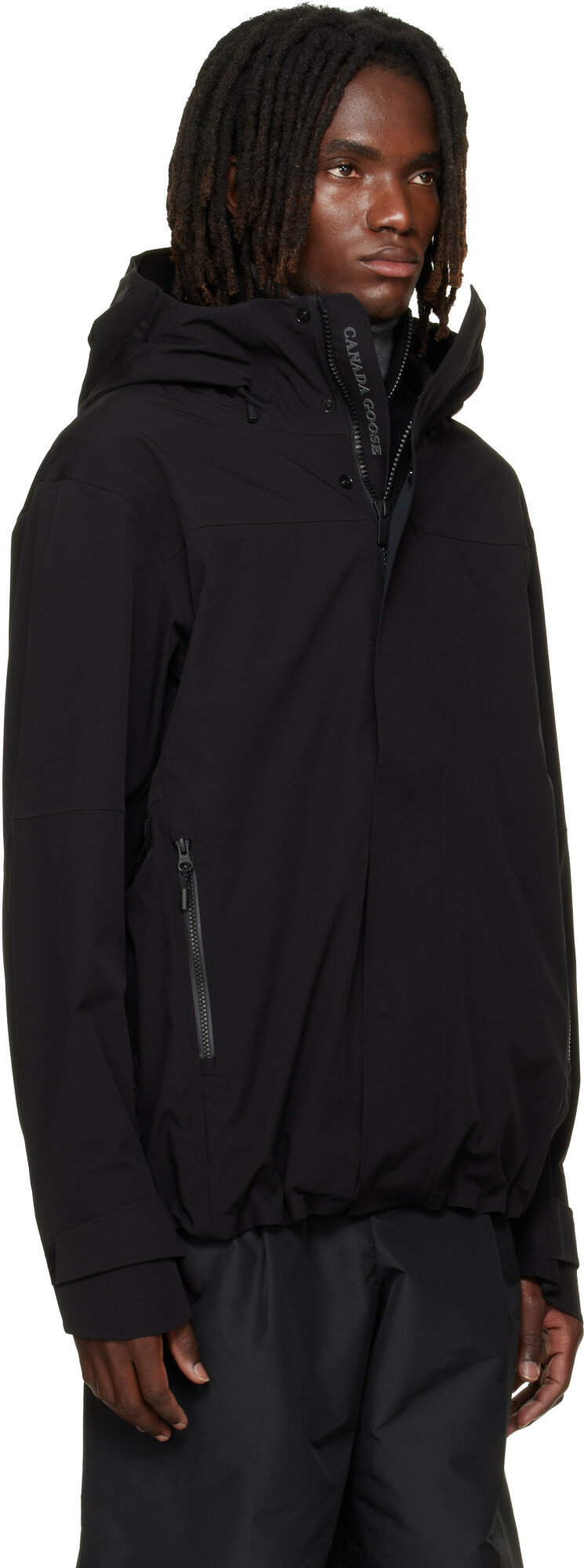Canada Goose Black Rupert Rain Jacket