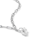 Alice Made This - Bardo Rhodium-Plated Chain Necklace - Silver