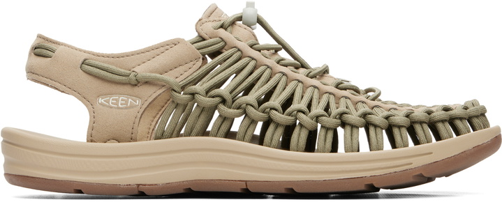 Photo: KEEN Green & Beige UNEEK Sandals