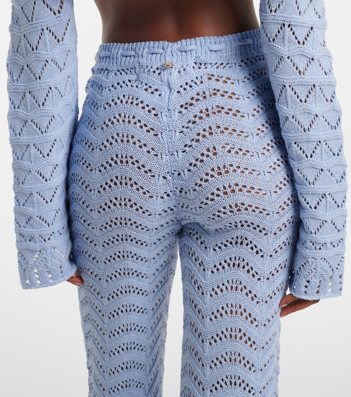 Bananhot Kim cotton-blend flared pants