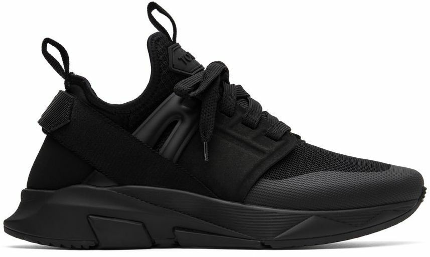 TOM FORD Black Jago Low-Top Sneakers