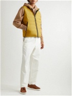 Zegna - Stratos Quilted Shell Down Gilet - Yellow