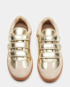 Steve Madden Momentum Sneakers in Gold