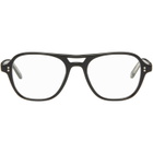 Garrett Leight Black Doc Glasses