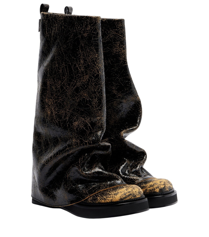 Photo: The Attico Robin leather knee-high boots