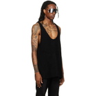 Rick Owens Black Tower Pony Tank Top
