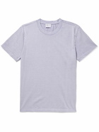 Onia - Garment-Dyed Cotton-Jersey T-Shirt - Purple