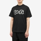 Lo-Fi Men's Crash T-Shirt in Black