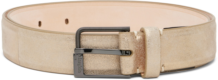 Photo: Maison Margiela Gold 30 MM Belt