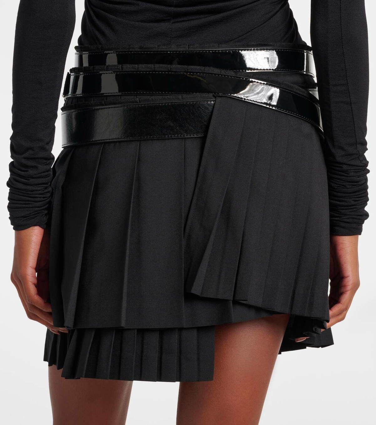 【I AM MARI】Hanyu sha pleated banding skirt Amazon.com: LIXINGHEITANG High Waist Summer Pleated Skirts
