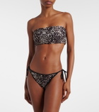 The Attico Leopard-print bikini