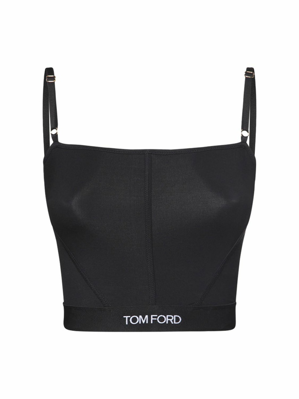 Photo: TOM FORD - Cropped Tech Tank Top