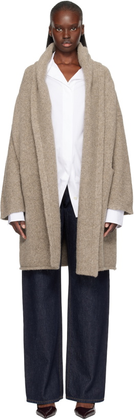Photo: Lauren Manoogian Taupe Capote Coat
