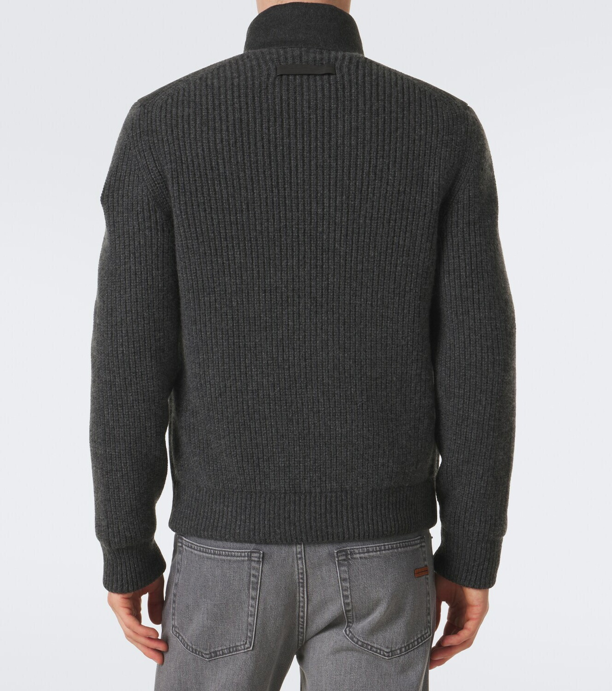 Zegna Cashmere zip-up cardigan