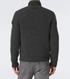 Zegna Cashmere zip-up cardigan