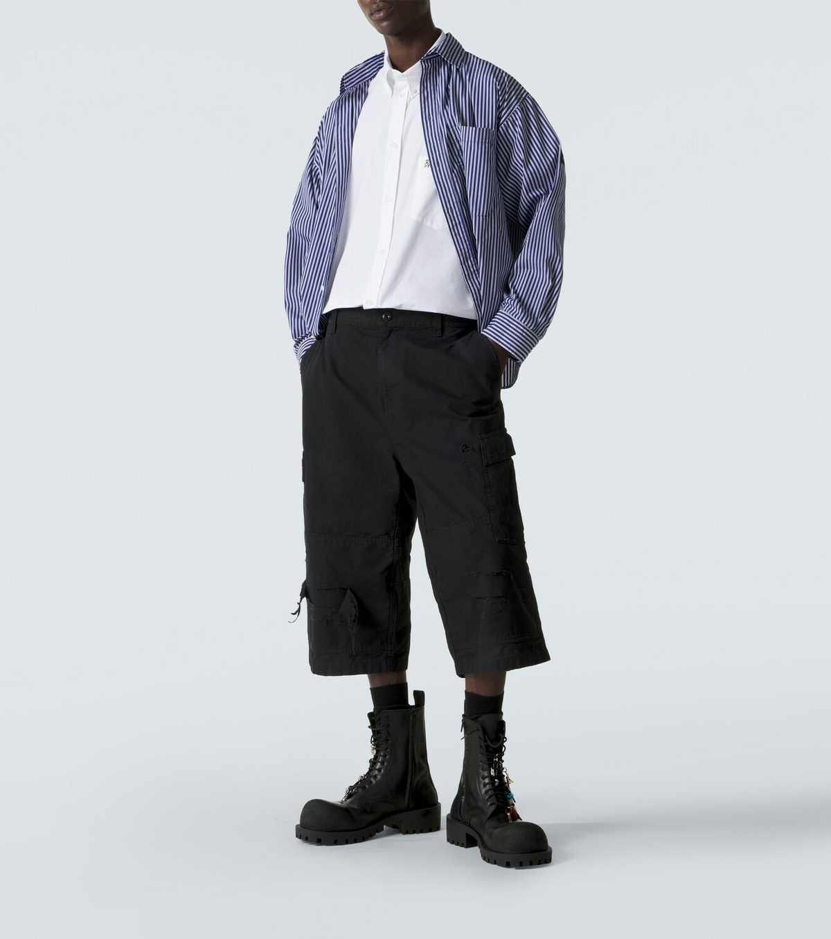 Balenciaga Cotton cargo shorts