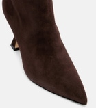Manolo Blahnik Miralonepla 90 suede knee-high boots