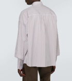 Dolce&Gabbana Striped cotton poplin shirt