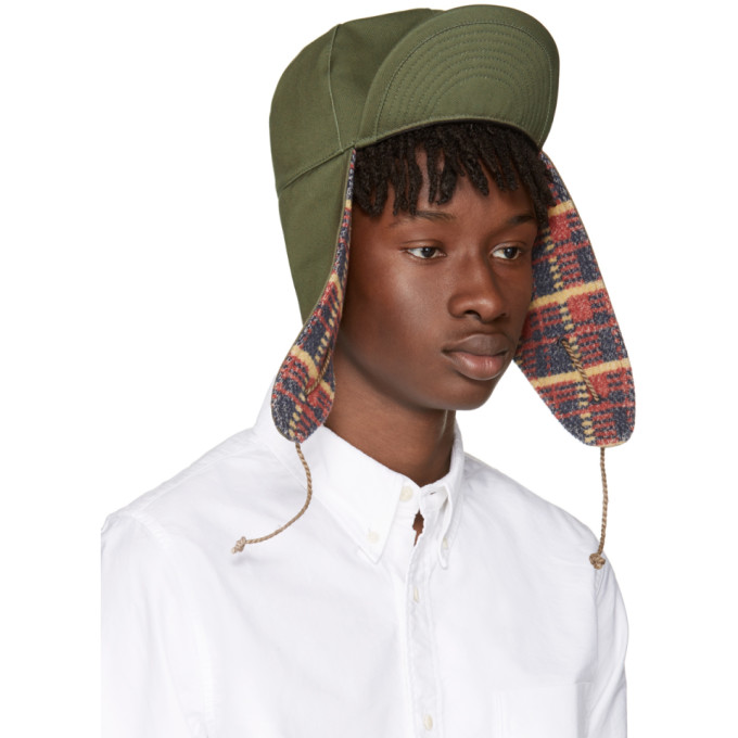 Visvim Green Aviator Hat Visvim