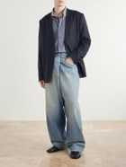 Maison Margiela - Wrap Wide-Leg Jeans - Blue