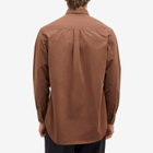 Wood Wood Men's Nico Shirt in Terra Brown