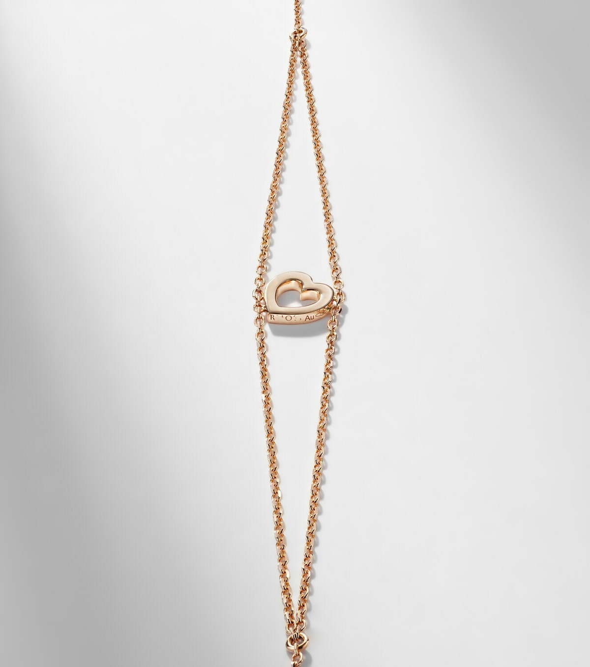 Repossi Letters 18kt rose gold bracelet