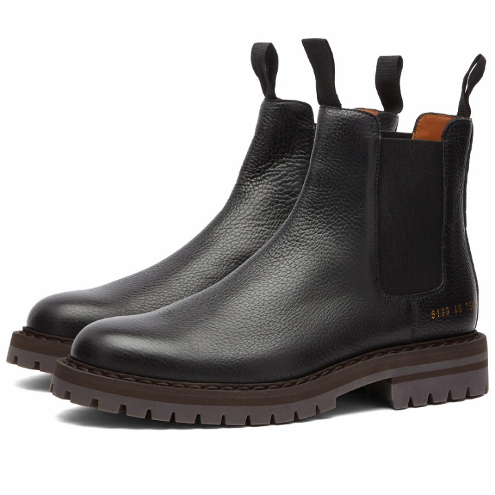 Photo: Woman by Common Projects Women's Chelsea Boot in Black