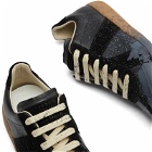 Maison Margiela Men's Painter Replica Sneakers in Black/Pewter