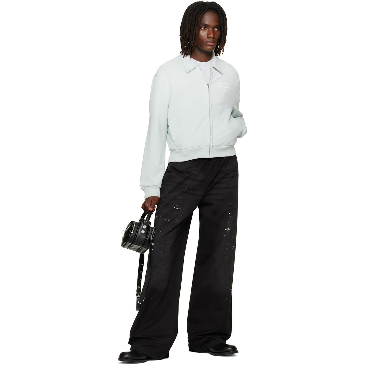 Acne Studios Black Camero Kit Crossbody Bag