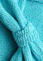 Hunza G Jean Crinkle Bikini - Aqua - One Size