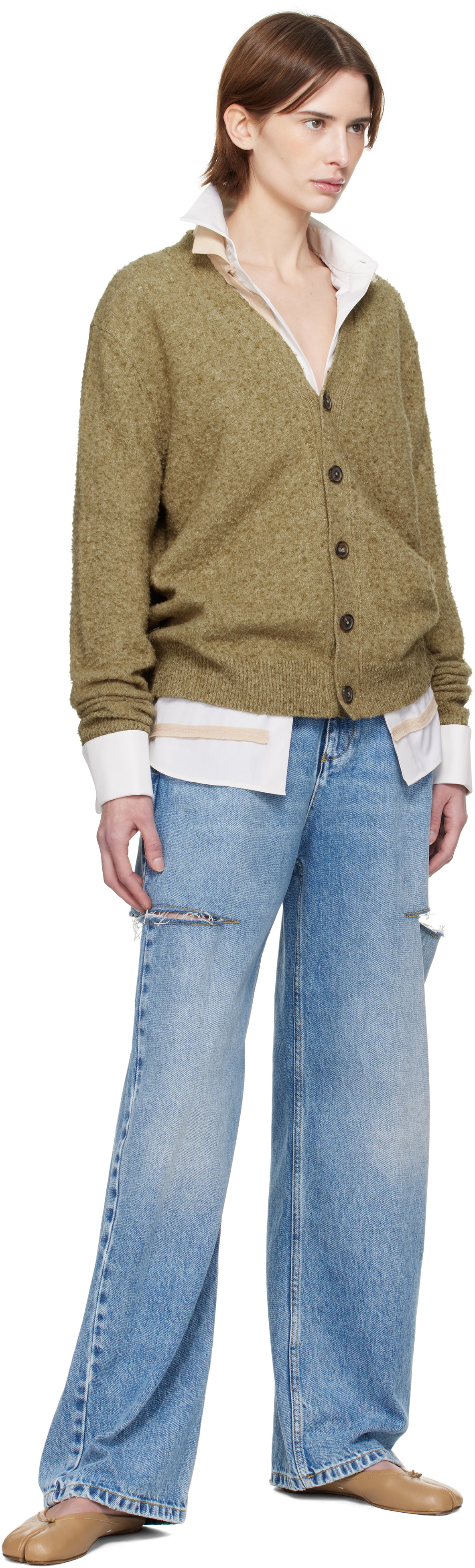 Maison Margiela Blue Slash Jeans